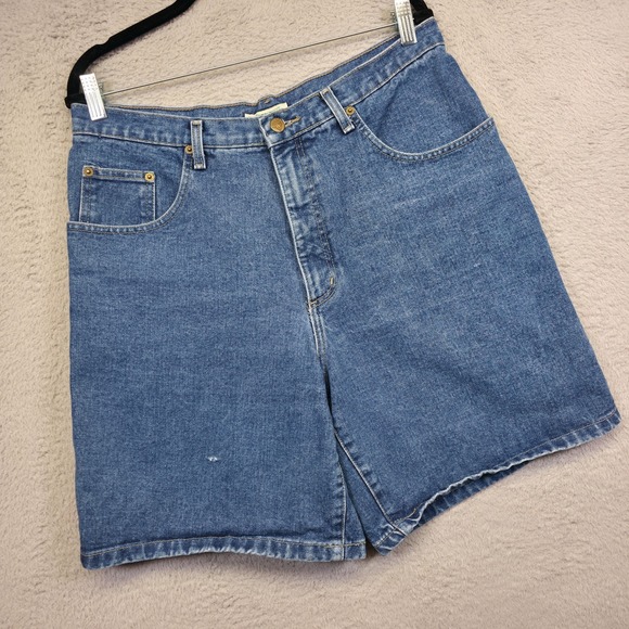 Vintage Guess Shorts Mens 36 Blue Denim‎ Bermuda Medium Wash Relaxed Classic Y2K - Picture 1 of 12